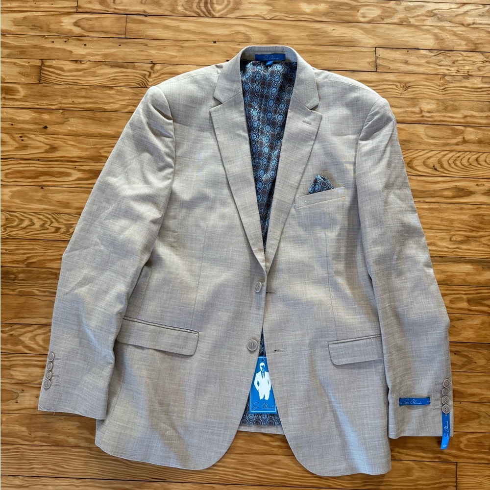 Sean Alexander Men's Beige Blazer size 42R